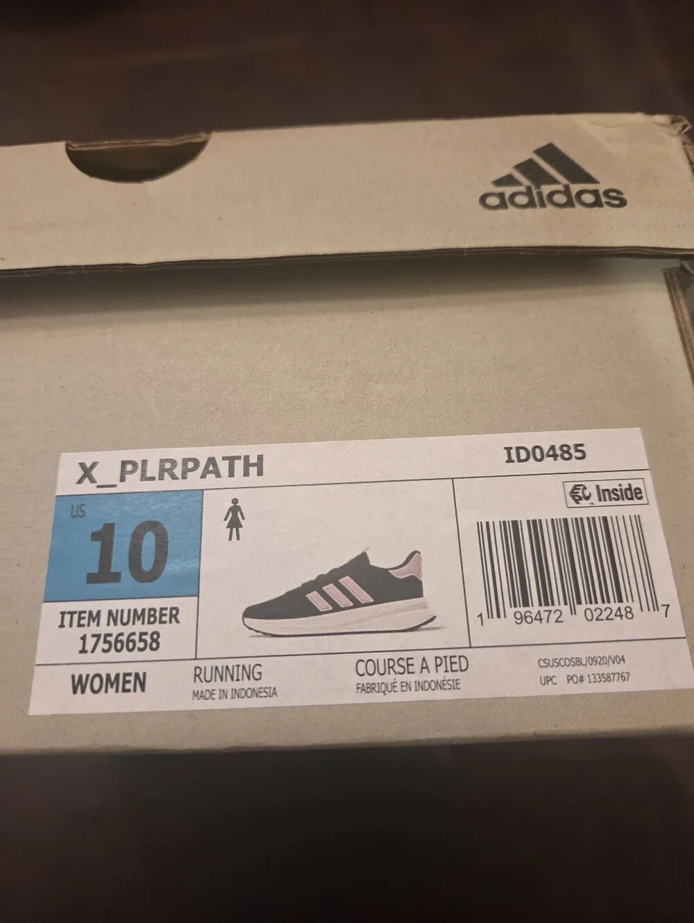 Adidas Womens Running Shoes Sz 10 X PLRPATH